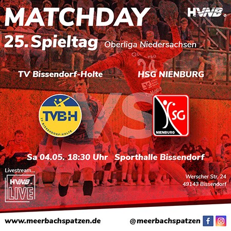 Vorbericht: TV Bissendorf-Holte vs. HSG NIENBURG