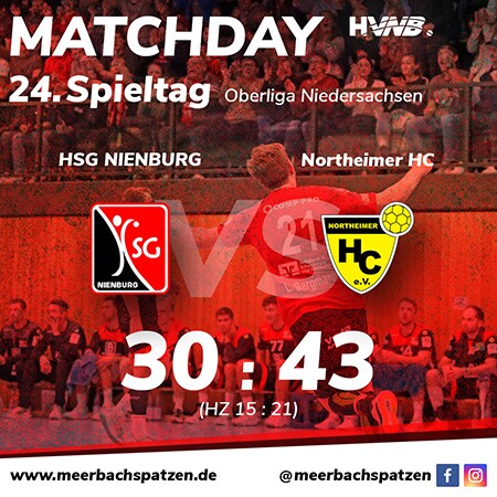 Spielbericht: HSG NIENBURG vs. Northeimer HC